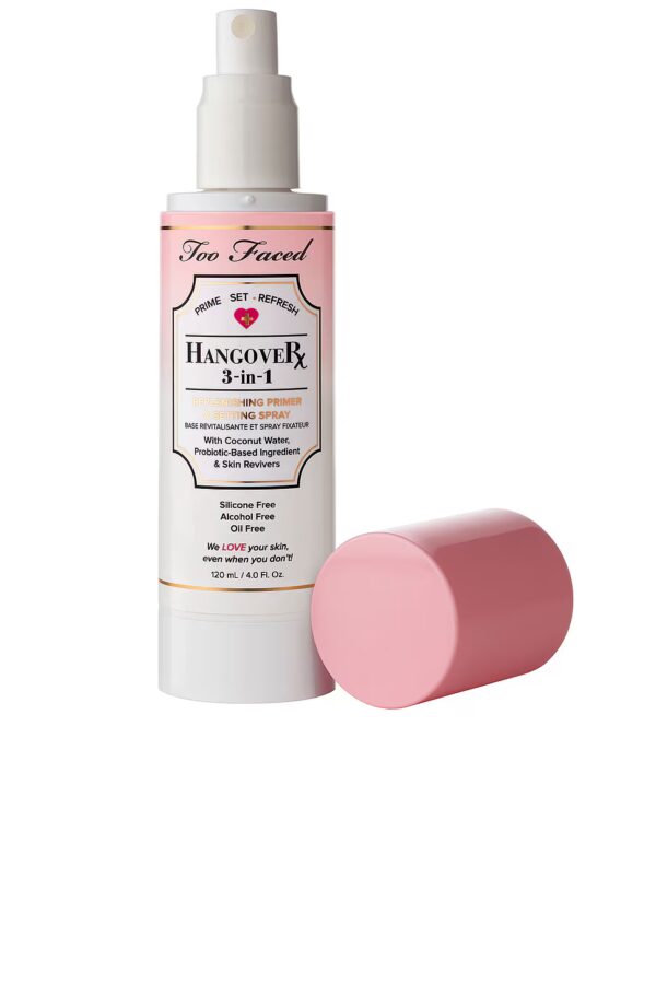 Hangover Replenishing Primer & Setting Spray Silicon Free, Alcohal Free & Oil Free 120ml