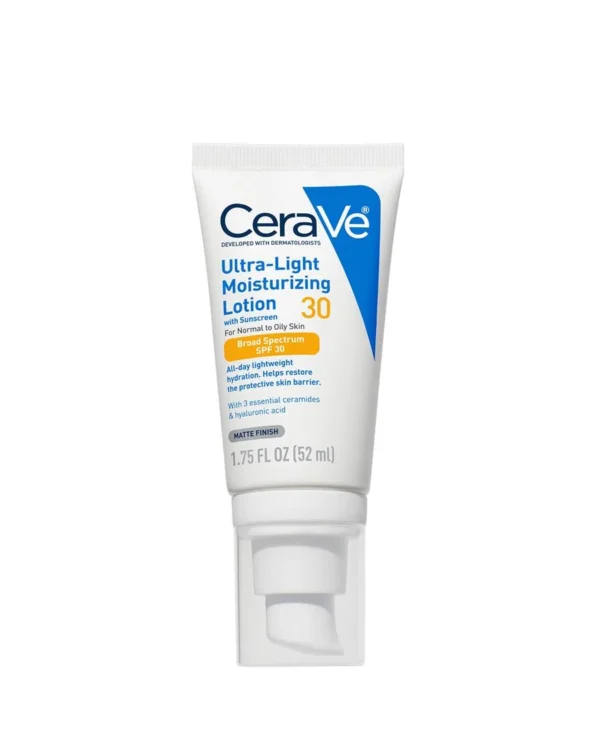 CeraVe Ultra‑Light Moisturizing Lotion SPF 30 52 ml